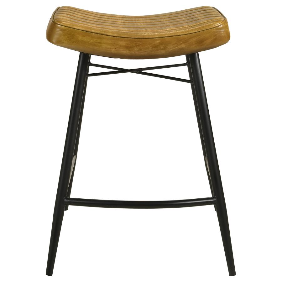 Bayu Brown Counter Stool - furniture place usa