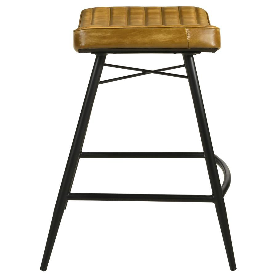 Bayu Brown Counter Stool - furniture place usa