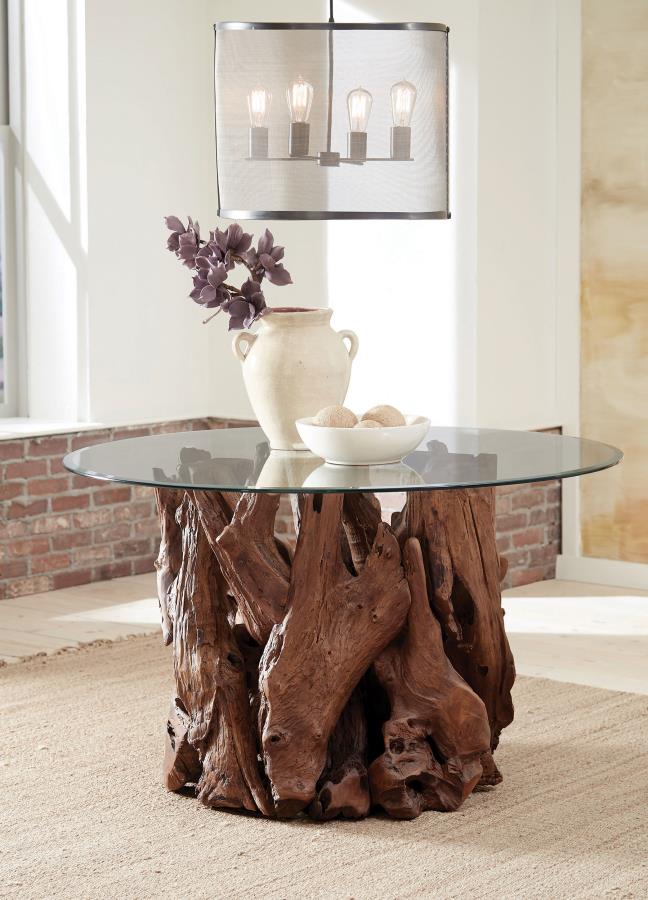 Asbury Brown Dining Table - furniture place usa