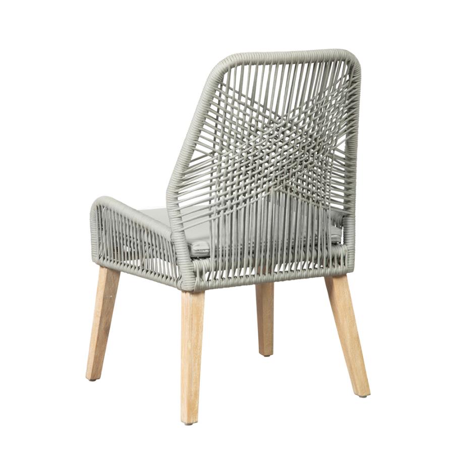 Nakia Grey Side Chair - furniture place usa