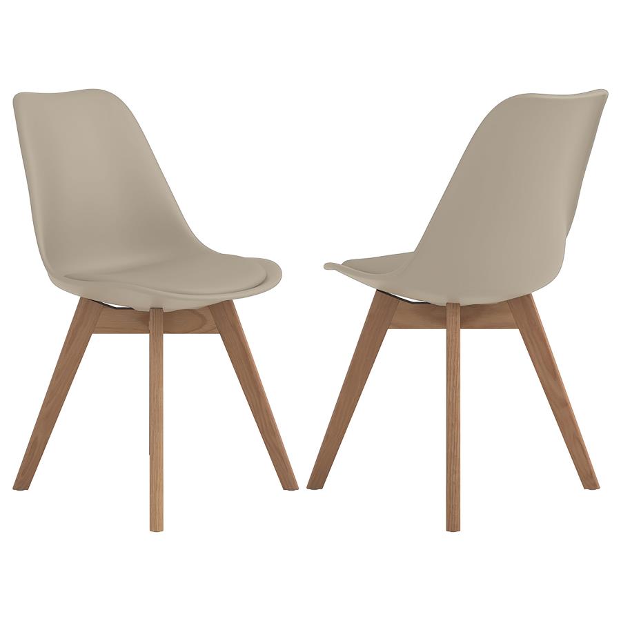 Caballo Brown Side Chair - furniture place usa