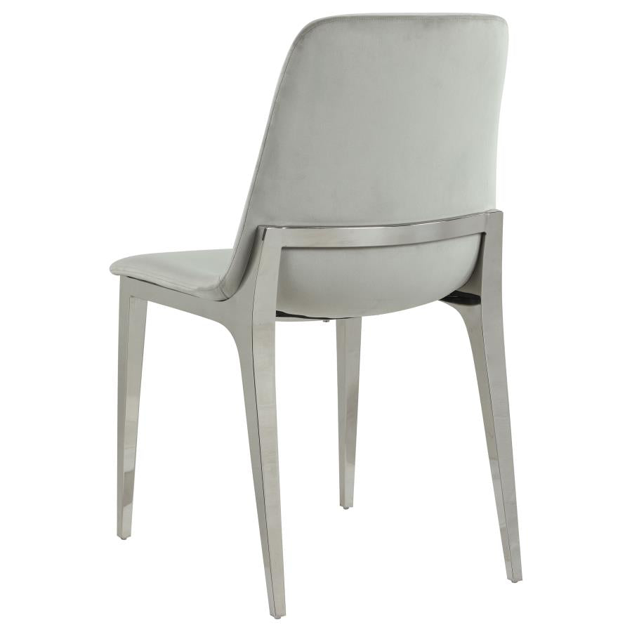 Irene Grey 5 Pc Dining Set - furniture place usa