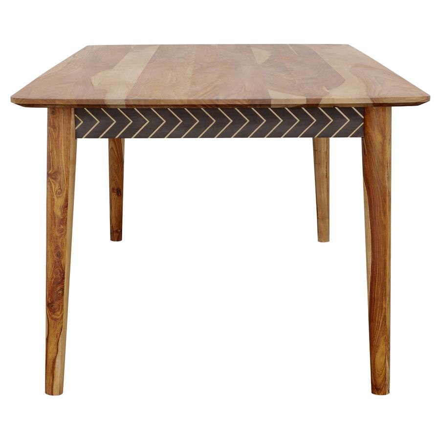 Partridge Brown Dining Table - furniture place usa