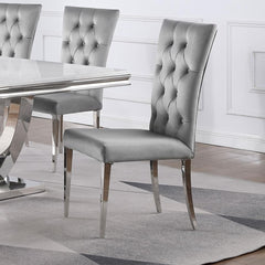 Kerwin Grey Side Chair - furniture place usa