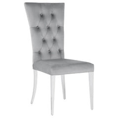 Kerwin Grey Side Chair - furniture place usa