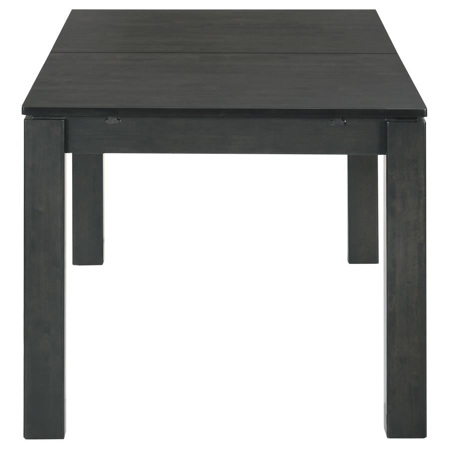 Jakob Black 7 Pc Dining Set - furniture place usa