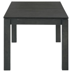 Jakob Black 7 Pc Dining Set - furniture place usa