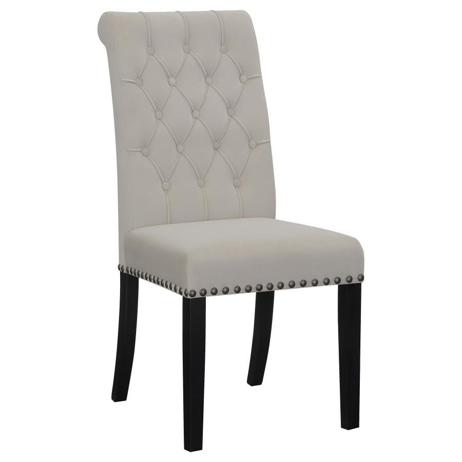 Sherry Grey 7 Pc Dining Set - furniture place usa