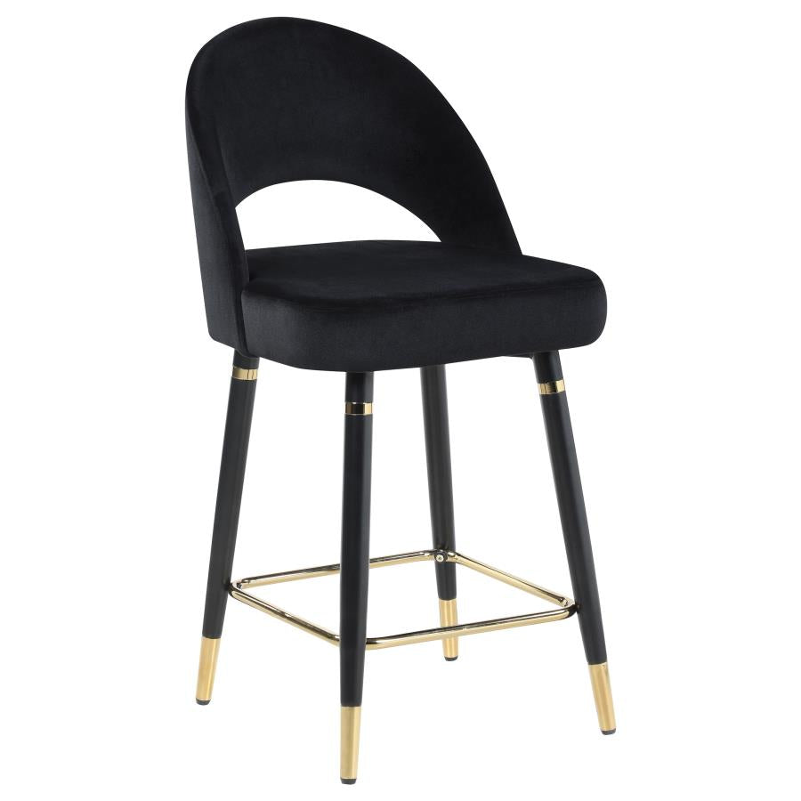 Ellie Black 5 Pc Counter Height Dining Set - furniture place usa