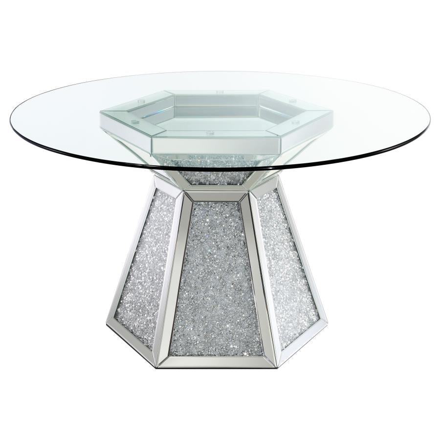 Quinn Black 5 Pc Dining Set - furniture place usa