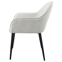 Emma Grey Arm Chair - furniture place usa