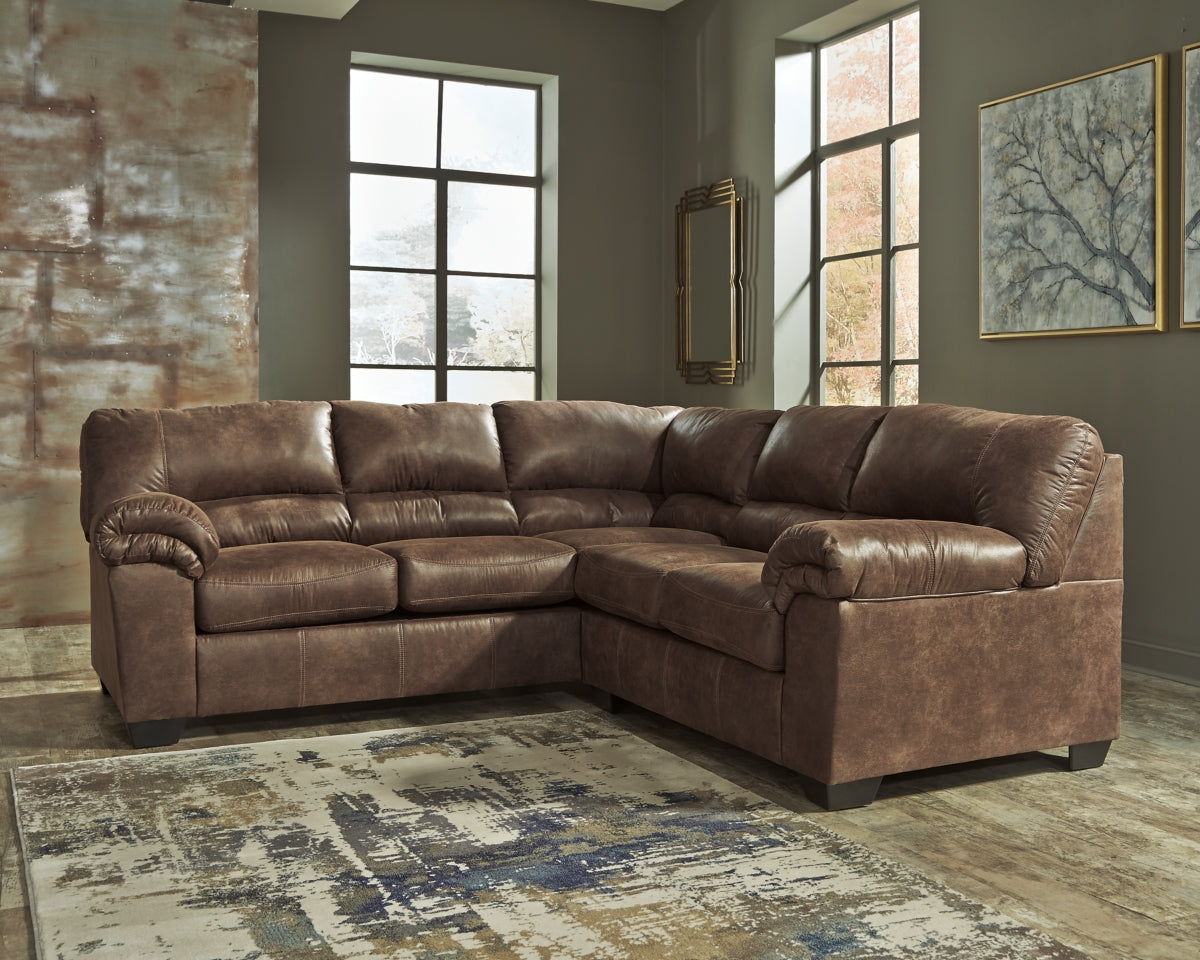 Bladen 2-Piece Sectional with Ottoman - PKG012902 - furniture place usa