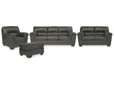 Bladen Sofa, Loveseat, Chair and Ottoman - furniture place usa