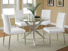 Maston White Side Chair - furniture place usa