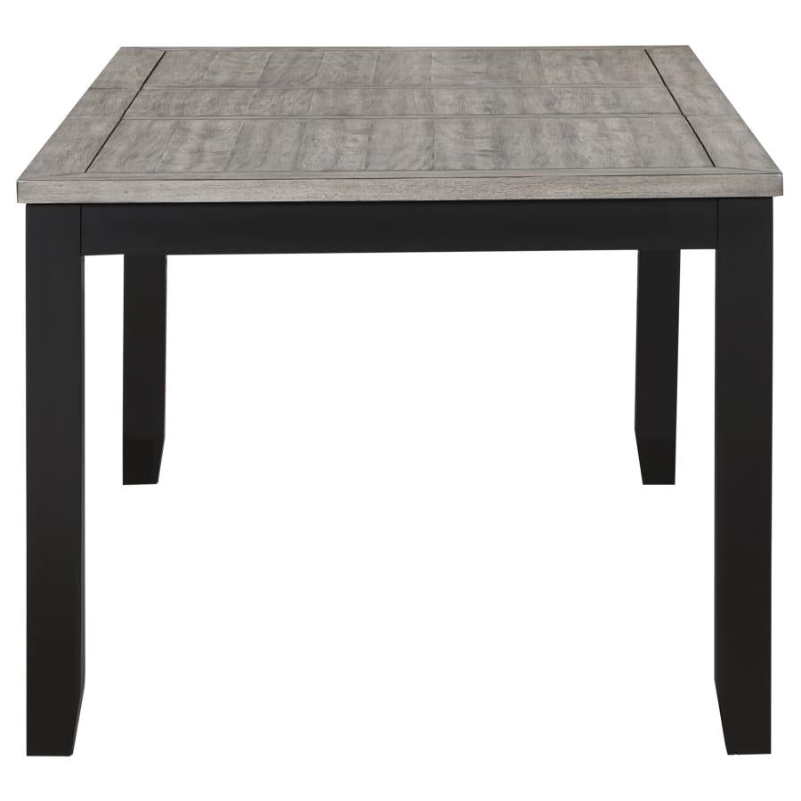 Elodie Grey 7 Pc Dining Set - furniture place usa