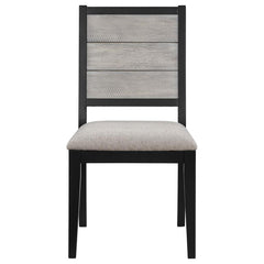 Elodie Grey 7 Pc Dining Set - furniture place usa