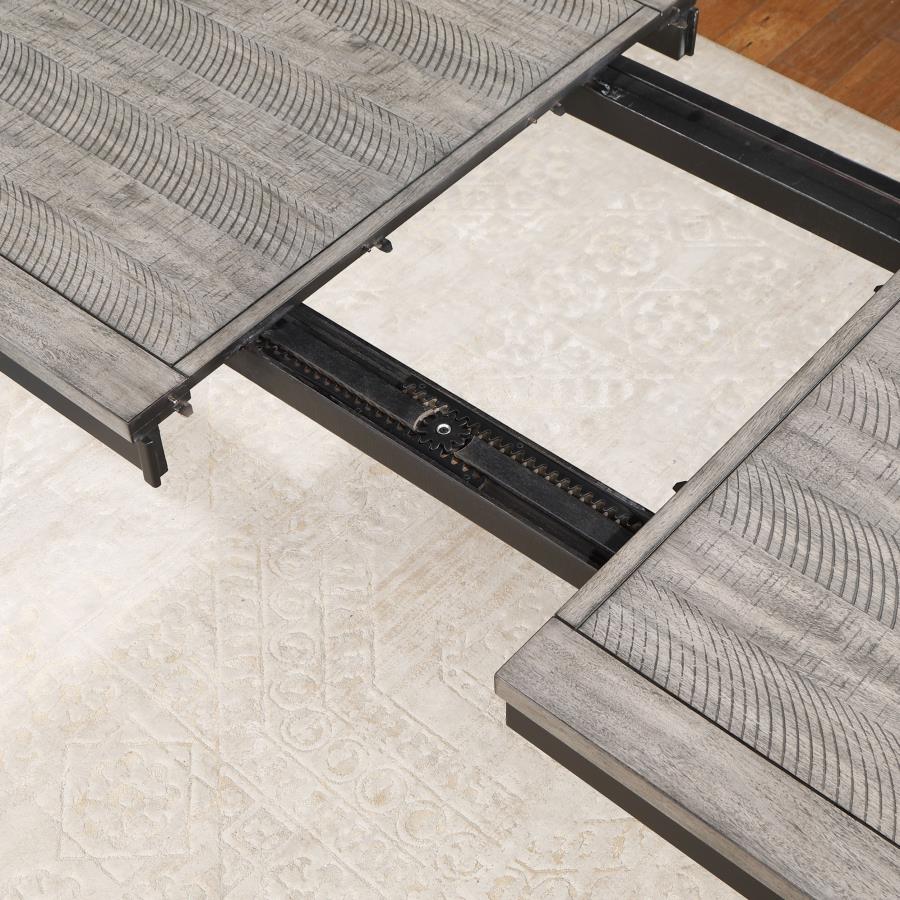 Elodie Grey Dining Table - furniture place usa