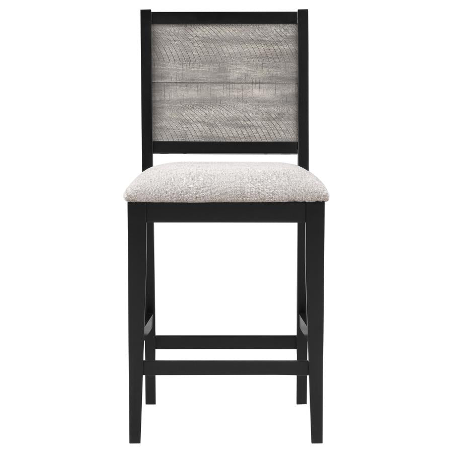 Elodie Grey Counter Stool - furniture place usa