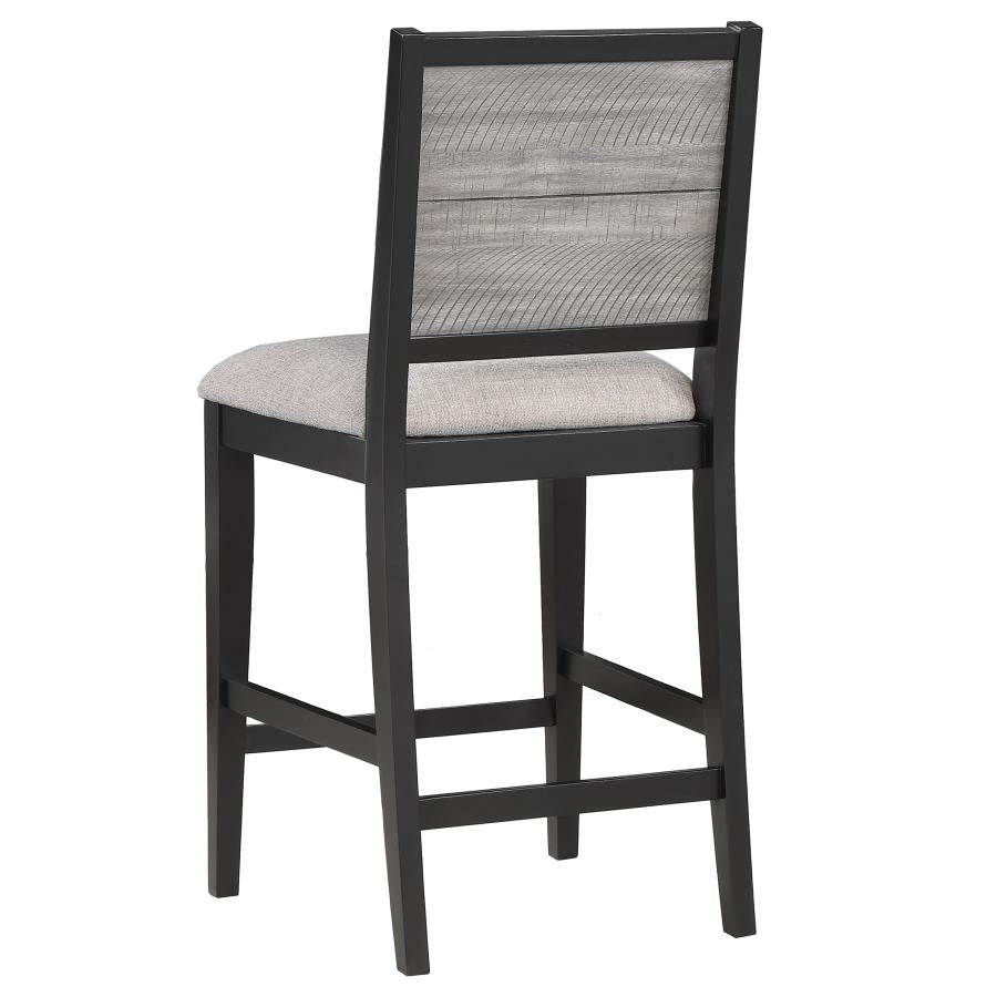 Elodie Grey Counter Stool - furniture place usa