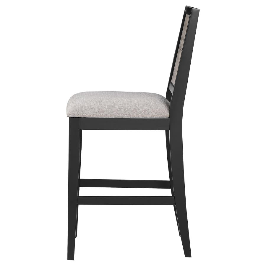 Elodie Grey Counter Stool - furniture place usa