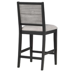 Elodie Grey Counter Stool - furniture place usa