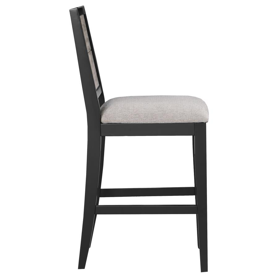 Elodie Grey Counter Stool - furniture place usa