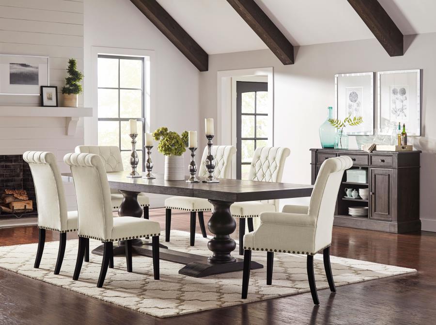 Phelps Beige 5 Pc Dining Set - furniture place usa