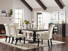 Phelps Beige 5 Pc Dining Set - furniture place usa