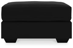Gleston Chair and Ottoman - furniture place usa