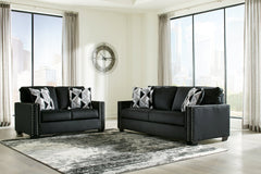 Gleston Sofa, Loveseat, Chair and Ottoman - furniture place usa