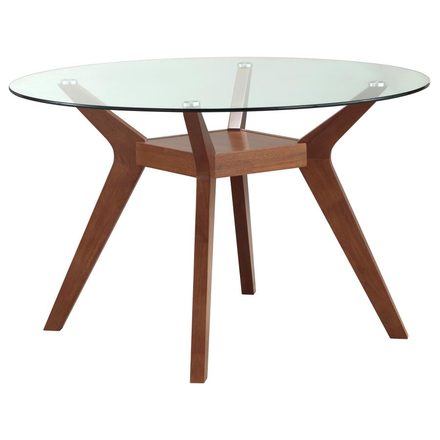 Paxton Brown 5 Pc Dining Set - furniture place usa