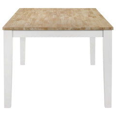Hollis Brown Dining Table - furniture place usa
