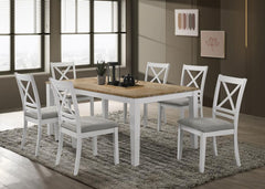 Hollis Brown Dining Table - furniture place usa