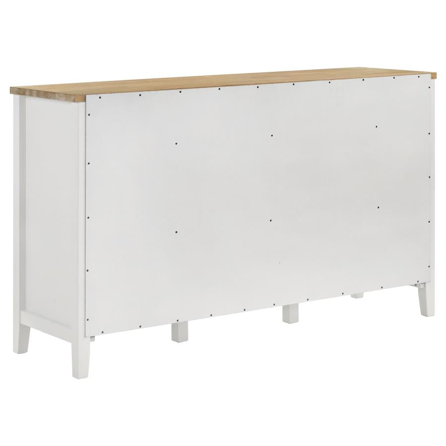 Hollis White Sideboard - furniture place usa