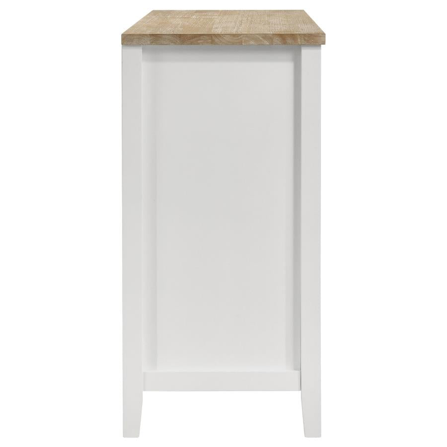 Hollis White Sideboard - furniture place usa