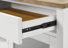 Hollis White Sideboard - furniture place usa