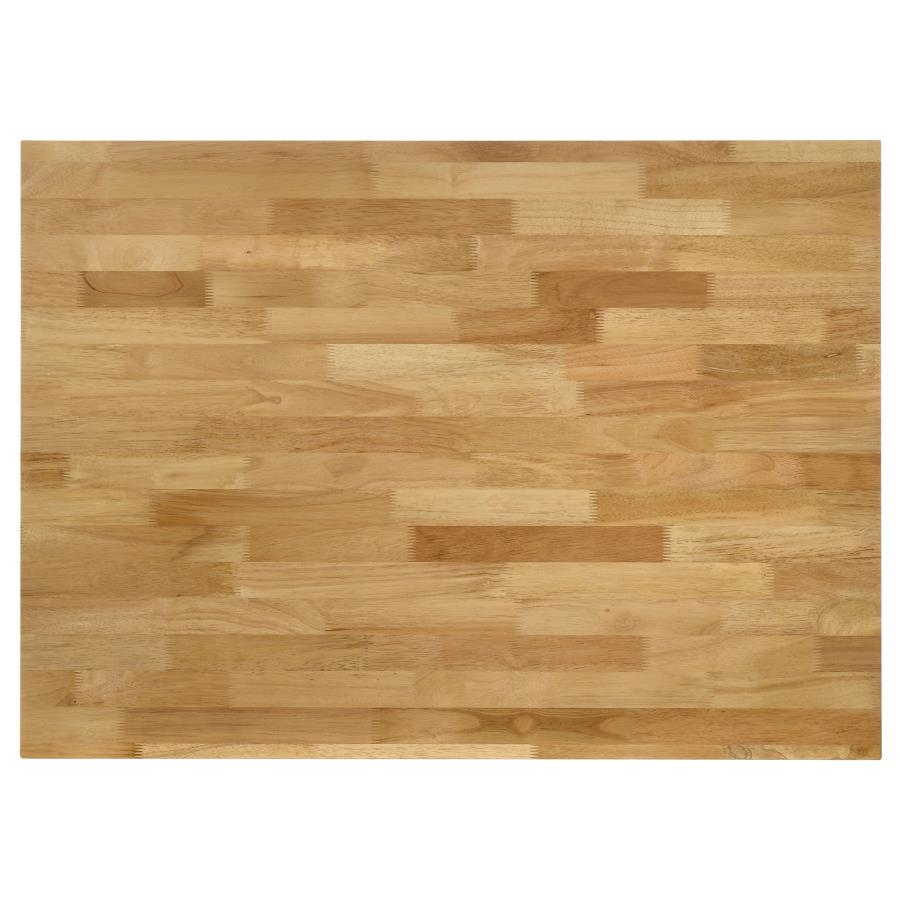 Hollis Brown Kitchen Island Table - furniture place usa