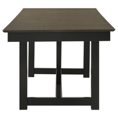 Malia Brown Dining Table - furniture place usa