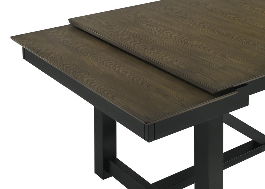 Malia Brown Dining Table - furniture place usa