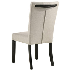 Malia Beige Side Chair - furniture place usa