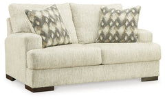 Caretti Sofa and Loveseat - furniture place usa
