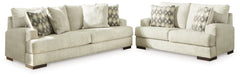 Caretti Sofa and Loveseat - furniture place usa