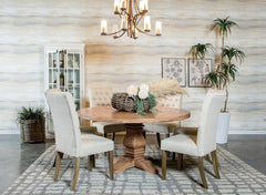Douglas Beige Side Chair - furniture place usa