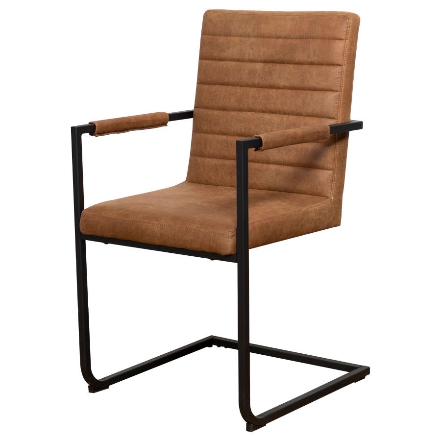 Nate Brown Arm Chair - furniture place usa
