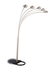 Kayd Silver Floor Lamp - furniture place usa