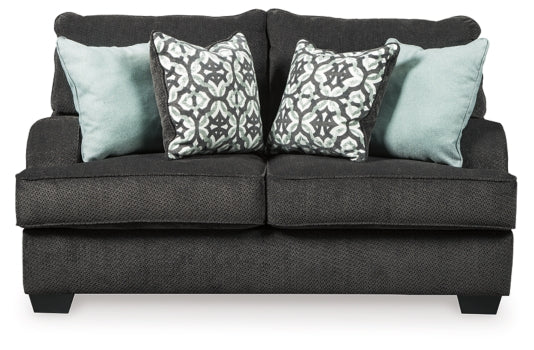 Charenton Sofa, Loveseat, Chair and Ottoman - furniture place usa