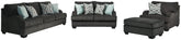 Charenton Sofa, Loveseat, Chair and Ottoman - furniture place usa