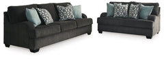 Charenton Sofa and Loveseat - furniture place usa