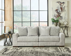 Regent Park 3-Piece Sectional with Ottoman - PKG013001 - furniture place usa