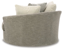 Creswell Oversized Swivel Accent Chair - furniture place usa